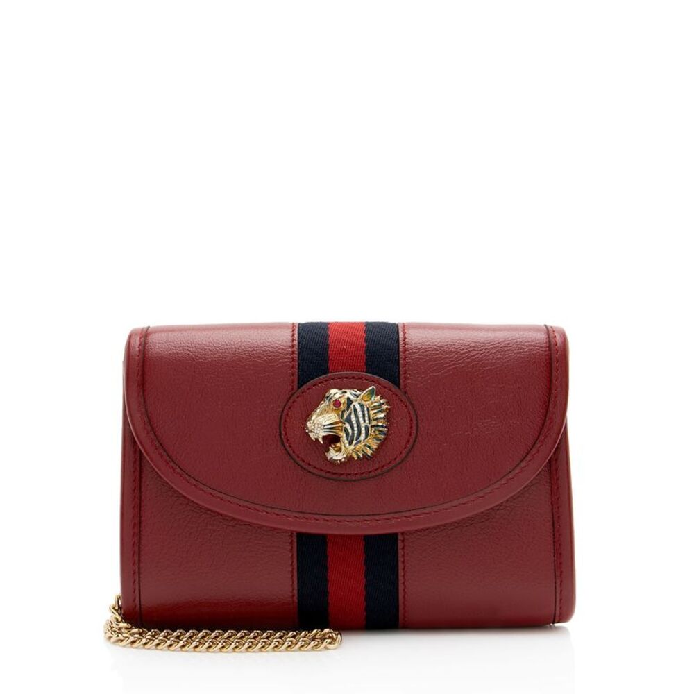 Gucci Calfskin Rajah Mini Flap Bag